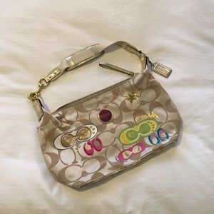 Coach purse - gold